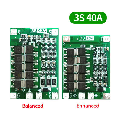 3S 4S 25A 40A 60A BMS Batterie di protezione della scheda di carica delle batterie Li-ion