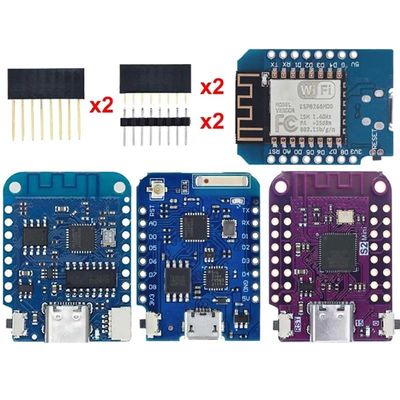 ESP8266 CH340G Development Board basato su WeMos D1 Mini Pro V3.0 NodeMcu 4MB/16MB Bytes Lua WIFI Internet Of Things