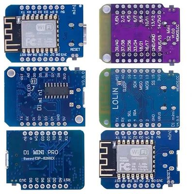 ESP8266 CH340G Development Board basato su WeMos D1 Mini Pro V3.0 NodeMcu 4MB/16MB Bytes Lua WIFI Internet Of Things