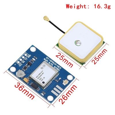 Modulo GPS NEO-6M per il controllore di volo APM MWC PX4 Pixhawk V2.4.5 APM2.56 APM1.65 -3.6V