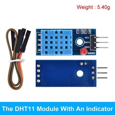 Modulo sensore di temperatura e umidità DHT11 Sistema operativo Android con LED