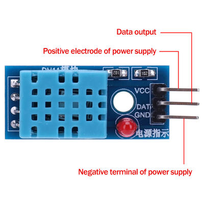 Modulo sensore di temperatura e umidità DHT11 Sistema operativo Android con LED