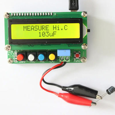 Lc100-A Lcd digitale ad alta precisione Induttanza Capacità L/C Metro Condensatore Tester Frequenza 1Pf-100Mf 1Uh-100H Lc100-