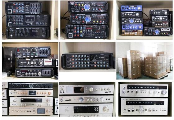 LDZS 5.1 Canale Audio Amplificatore professionale Ktv Home Theatre System 2 Mics Input Speaker Mixer