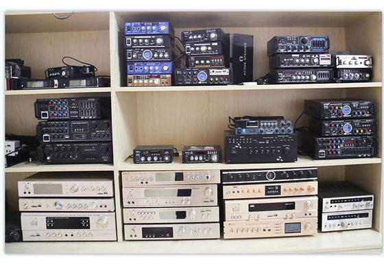 LDZS 5.1 Canale Audio Amplificatore professionale Ktv Home Theatre System 2 Mics Input Speaker Mixer