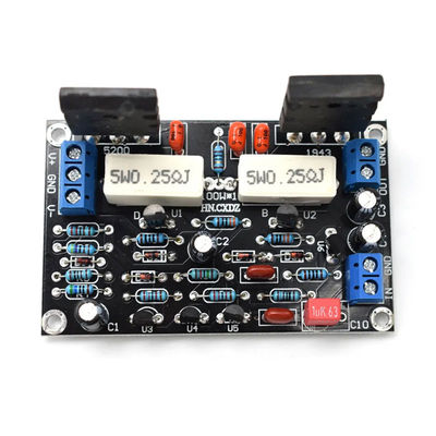 2SC5200+2SA1943 Amplificatore Hifi Audio Board Mono Channel 100W DC 35V per sistemi audio professionali