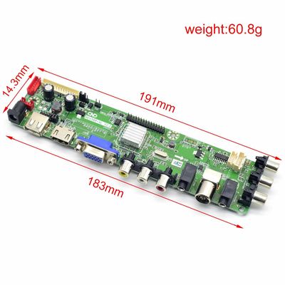 HDV56R-AL V2.2 V56 Universal TFT LED TV Mainboard LCD Controller Board Per televisori SKD Kit e parti