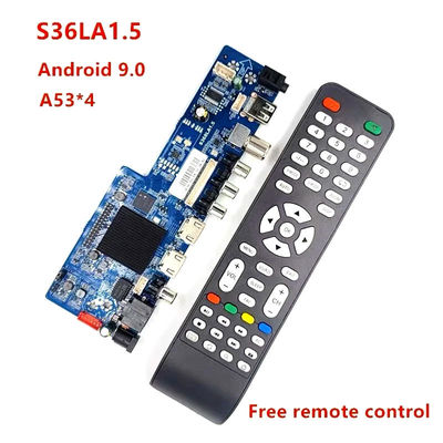 Tavola di circuito universale a 32 pollici 1 + 8G Smart LED TV Tavola madre basata su PCB con tensione 12V