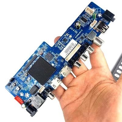 Tavola di circuito universale a 32 pollici 1 + 8G Smart LED TV Tavola madre basata su PCB con tensione 12V