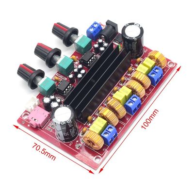 Modulo di amplificatore digitale CA-3116P con chip TPA3116D2 50Wx2+100W di uscita e tensione DC12-24V