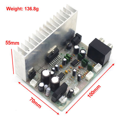 CA-7379A Digital Subwoofer Amplifier Board AC/DC 12V 2*38W TDA7379 Modulo AMP