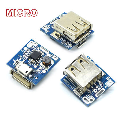 CA-035 5V Boost Step Up Power Module Batteria al litio LiPo Board di protezione di ricarica LED Display USB per caricabatterie fai da te
