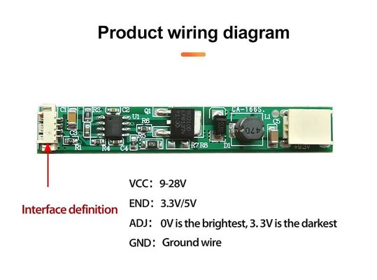 CA-166S Modulo IGBT Guida luminosa universale a LED Laptop Modulo regolabile di uscita ad alta tensione di corrente costante