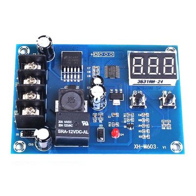 XH-M603 12-24V Storage Lithium Battery Charger Control Switch Protection Board Con Display LED