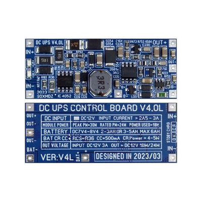 Modulo di alimentazione UPS a corrente continua versatile da 24 W per dispositivi di rete Supporta uscita da 12V/15V