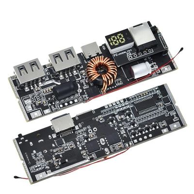 QC4.0 QC3.0 LED Dual USB PD Power Bank 18650 Modulo di ricarica con controllo della temperatura