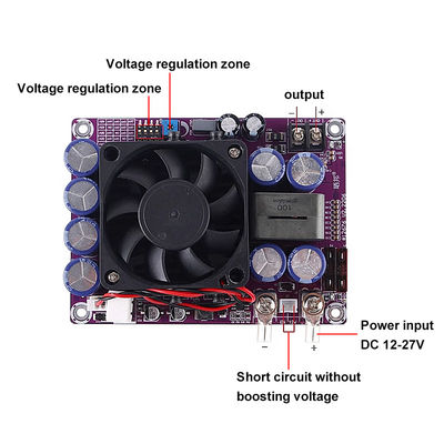 500W 25A Amplificatore di potenza per auto Modulo di alimentazione DC-DC Step Up Boost Converter Boost Modulo