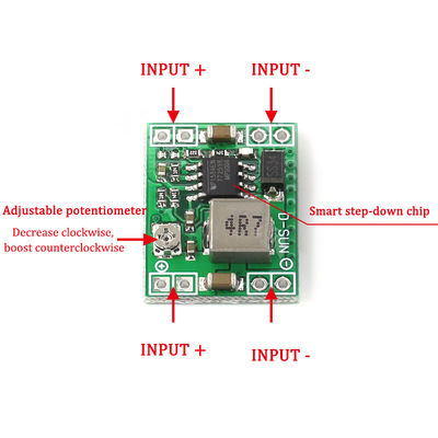 MP1584EN 3A Modulo regolabile a discendenza CC-DC per un ampio intervallo di temperatura e per l'industria