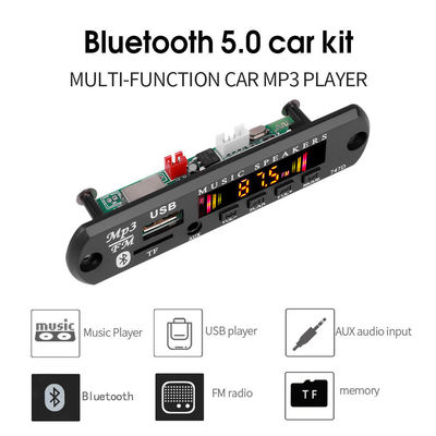 Aggiorna l'audio della tua auto con Bluetooth 5.0 MP3 Decoder Board con schermo a colori e telecomando
