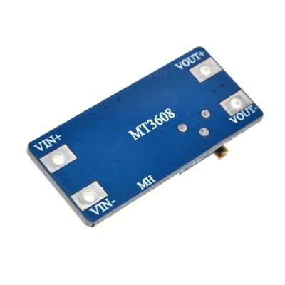 Tipo di montaggio MT3608 2A 2-24V Tavola di conversione di impulso CC-CC per alimentazione regolabile