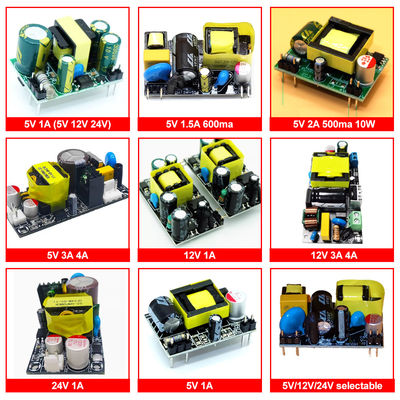 200V a 5V/9V/12V 500mA/700mA/800mA/300mA/1A Modulo di alimentazione isolato AC-DC Step Down