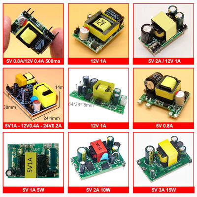 200V a 5V/9V/12V 500mA/700mA/800mA/300mA/1A Modulo di alimentazione isolato AC-DC Step Down