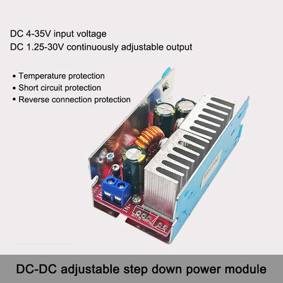 160W 8A DC DC Step down Buck Converter da 4V-32V a 1.2V-30V Modulo di alimentazione regolabile Montaggio a bordo per veicoli