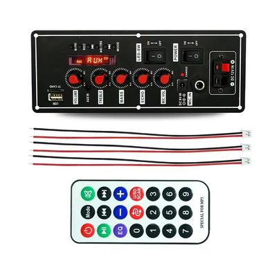 2x15W Bluetooth Amplifier Board con MP3 Decoder FM Radio e Bluetooth 5.0 Audio Amplifier Module