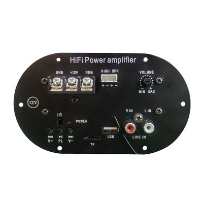 50W Subwoofer Tube Car Amplifier Board con Bluetooth 5.0 e TF Card/USB Playback