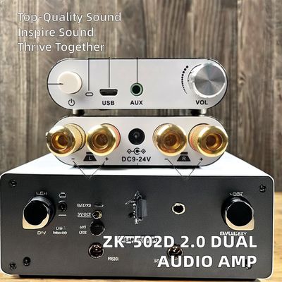 50W*2 BT 5.0 Amplificatore di potenza audio Modulo di scheda 2.0 Amplificatore di ricevitore stereo a doppio canale