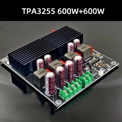 SAMP-200 HIFI Dual Core TPA3255 600W Amplificatore di potenza digitale di classe D per audio professionale