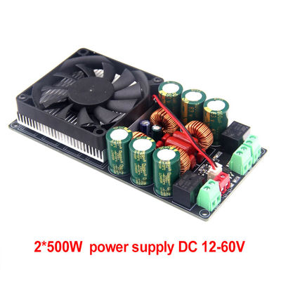 2X500W Classe D Digital Stereo Power Amplifier Board 12V-48V per auto Karaoke Home Theater Subwoofer altoparlante