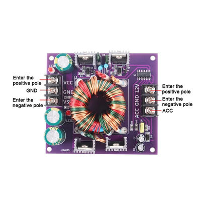 12V di tensione di ingresso Converter industriale DC-DC con amplificatore montato a doppia potenza