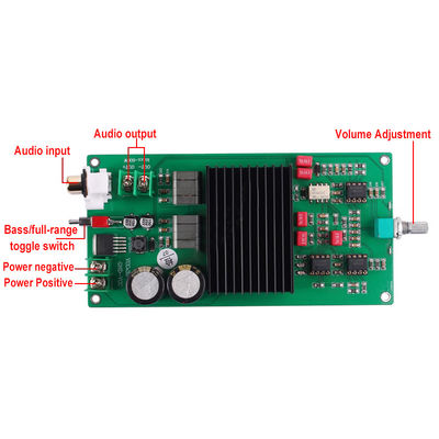 Scheda amplificatore digitale da 600W con chip TPA3255 per sistemi audio professionali a 2,0 canali