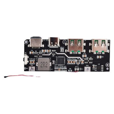 22.5W QC4.0 PD3.0 5 Port Dual USB Mobile Power Bank Circuit Board Protezione della scheda madre