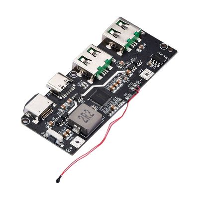 22.5W QC4.0 PD3.0 5 Port Dual USB Mobile Power Bank Circuit Board Protezione della scheda madre