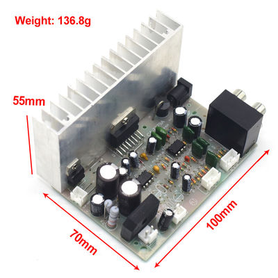 Amplificatore professionale Tavola di amplificatore per subwoofer digitale AC/DC 12V 2*38W TDA7379