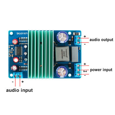 Scheda amplificatore digitale HIFI di classe D da 250 W con LM3886 per sistemi audio professionali