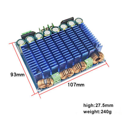 2.0 canali doppio chip 420W*2 scheda amplificatore audio digitale di classe D