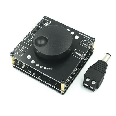 2x50W Altoparlante a doppio canale 3.5mm AUX Audio Stereo BT 5.0 Amp Digital HIFI Amplifier Board