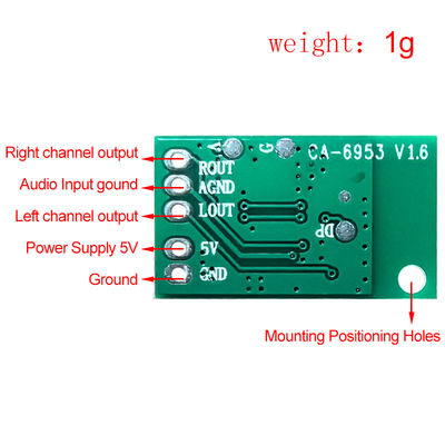 Pure BT 5.0 Modulo 5G Chipset 5.0 BT Amplifier Board per altoparlante Audio Player