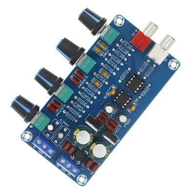 Amplificatore per la casa a 4 canali NE5532 Modulo stereo preamp con ricevitori di circuito di controllo del tono