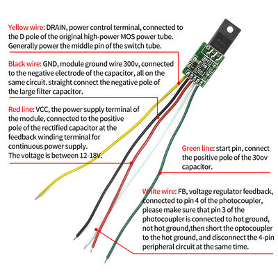 Modulo di alimentazione per TV a ingresso 18V per Creatall CA-888 LED LCD DC a DC Boost Converter