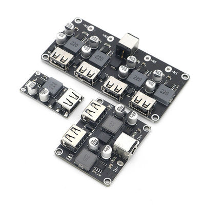 Scheda convertitore boost Modulo di alimentazione step down doppio USB QC3.0 QC2.0 6-32V 9V 12V 24V