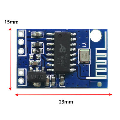 Modulo amplificatore altoparlante 12VDC di potenza digitale Bluetooth 5.1 amplificatore audio 23 * 15MM