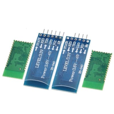 Modulo Bluetooth wireless HC-05 HC-06 Trasmettitore RF RS232 / TTL a UART Converter 4.0 Adapter audio