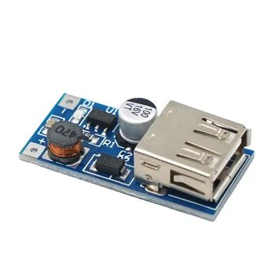 Batteria a cella singola Modulo di alimentazione 5V 600MA Caricabatterie DC-DC Boost Converter