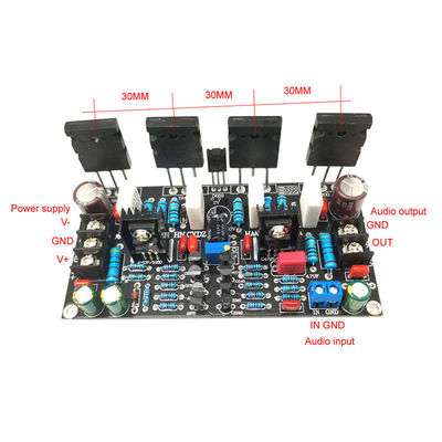 2.0 Canali 200W Mono Tube Amp Board 1943 5200 Audio Power Amplifier Board Stampo privato