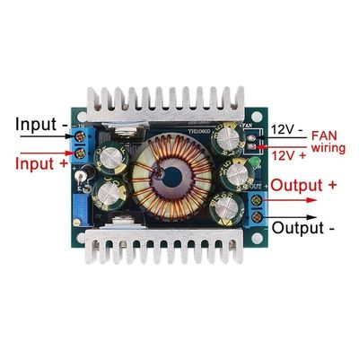 DC-DC 5-40V a 1,2-36V 8A/100W 12A Regulatore di tensione massima per auto Step Down Buck Converter
