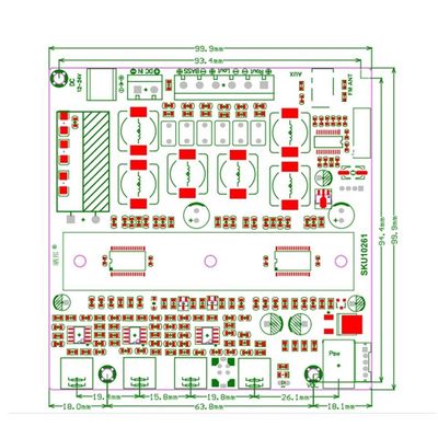 CA-3169B 2.1 Canale Amplificatore di potenza audio con suono ad alta fedeltà e design compatto 100x75x30mm